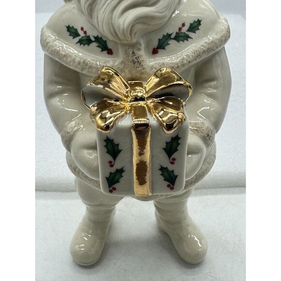 NIB Lenox Santa's Holiday Gift Figurine Christmas Decor - Picture 5 of 8